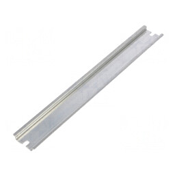 Şină DIN oţel zincat 35mm x 266mm | Electronic-mag.ro | Componente Electronice
