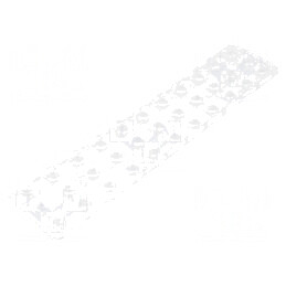 Lentilă LED Dreptunghiulară Transparentă PMMA | Electronic-mag.ro | Componente Electronice