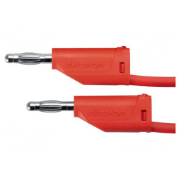 Cablu de măsurare 70VDC 33VAC 16A roșu 4mm | Electronic-mag.ro | Componente Electronice