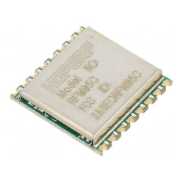 Transceiver RF 868MHz 20dBm LoRa FSK GFSK GMSK MSK OOK