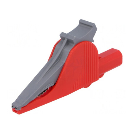 Bornă crocodil roșie 36A 32mm 1kV | Electronic-mag.ro | Componente Electronice