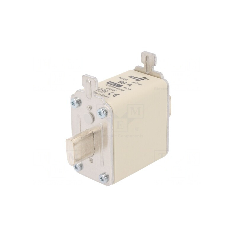 Siguranță Ceramică Industrială gG 50A 690VAC NH00 | Electronic-mag.ro | Componente Electronice Siguranță Ceramică Industrială gG 50A 690VAC NH00 | Electronic-mag.ro | Componente Electronice