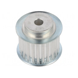 Roată de curea T5 aluminiu 25mm 37,4mm | Electronic-mag.ro | Componente Electronice