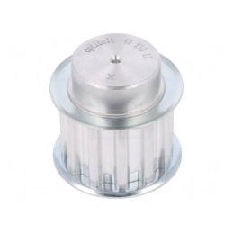Roată de curea T10 aluminiu 25mm 36,35mm | Electronic-mag.ro | Componente Electronice