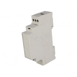 Carcasă pentru șină DIN gri 90x17.5x53mm | Electronic-mag.ro | Componente Electronice
