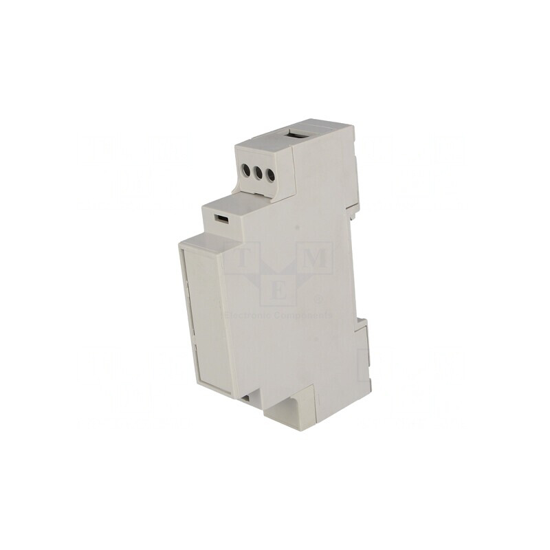 Carcasă pentru șină DIN gri 90x17.5x53mm | Electronic-mag.ro | Componente Electronice
