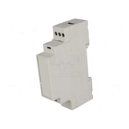 Carcasă pentru șină DIN gri 90x17.5x53mm | Electronic-mag.ro | Componente Electronice