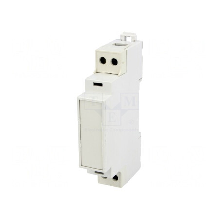Carcasă pentru șină DIN gri 90mm 17,5mm 53mm | Electronic-mag.ro | Componente Electronice