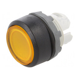 Comutator Buton Apăsare 22mm Galben | Electronic-mag.ro | Componente Electronice