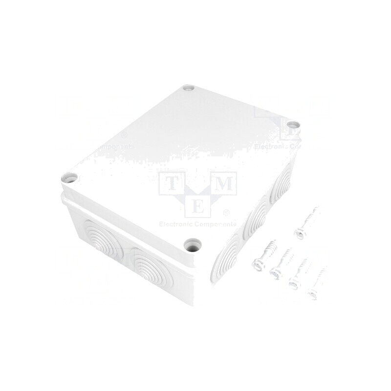 Cutie Conexiuni IP65 Gri 140x190x70mm | Electronic-mag.ro | Componente Electronice Cutie Conexiuni IP65 Gri 140x190x70mm | Electronic-mag.ro | Componente Electronice