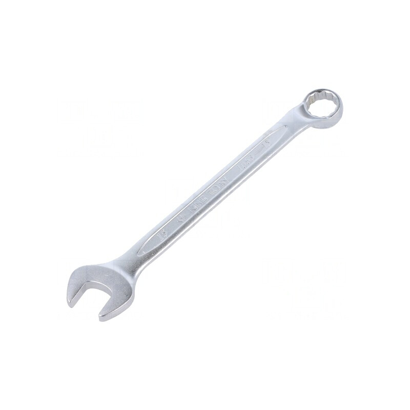Cheie combinată 15mm oțel crom-vanadium 200mm | Electronic-mag.ro | Componente Electronice