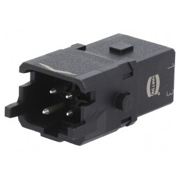 Conector Han 1A 4P 3P PE | Electronic-mag.ro | Componente Electronice