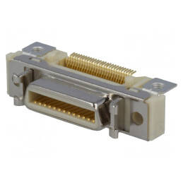 Conector MDR 26-Pin Ecranat Soclu Mamă 500V | Electronic-mag.ro | Componente Electronice
