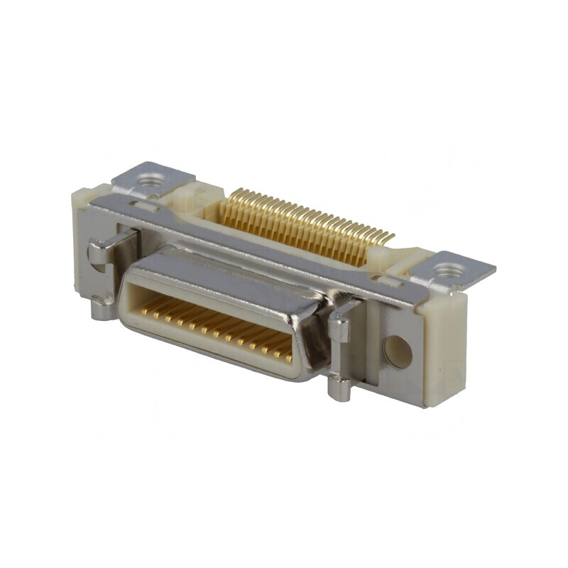 Conector MDR 26-Pin Ecranat Soclu Mamă 500V | Electronic-mag.ro | Componente Electronice
