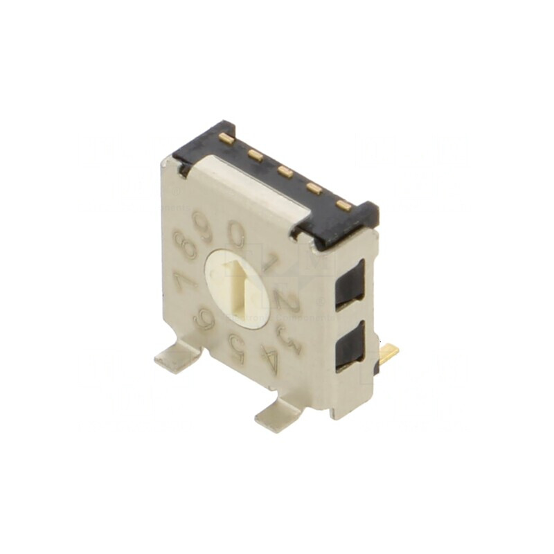Întrerupător codificare DEC/BCD SMT 10 poziții | Electronic-mag.ro | Componente Electronice