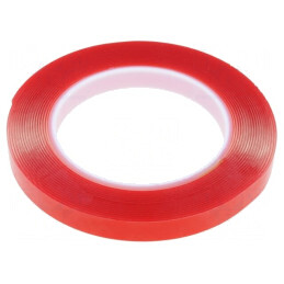 Bandă dublă adezivă acrilică 12mm x 5m | Electronic-mag.ro | Componente Electronice