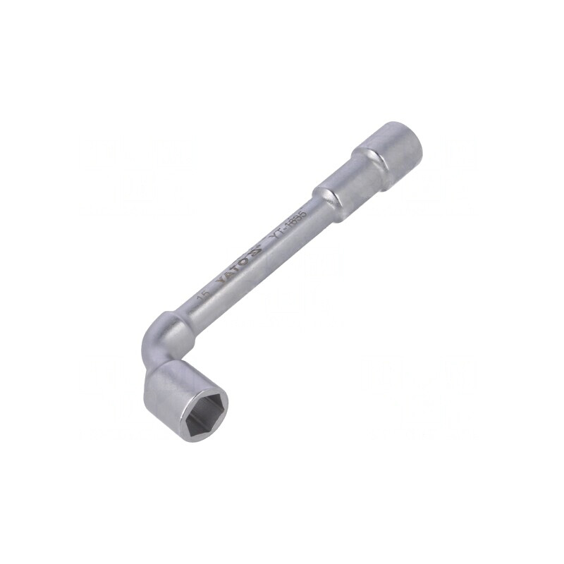 Cheie L tubulară HEX 15mm oțel crom-vanadium | Electronic-mag.ro | Componente Electronice
