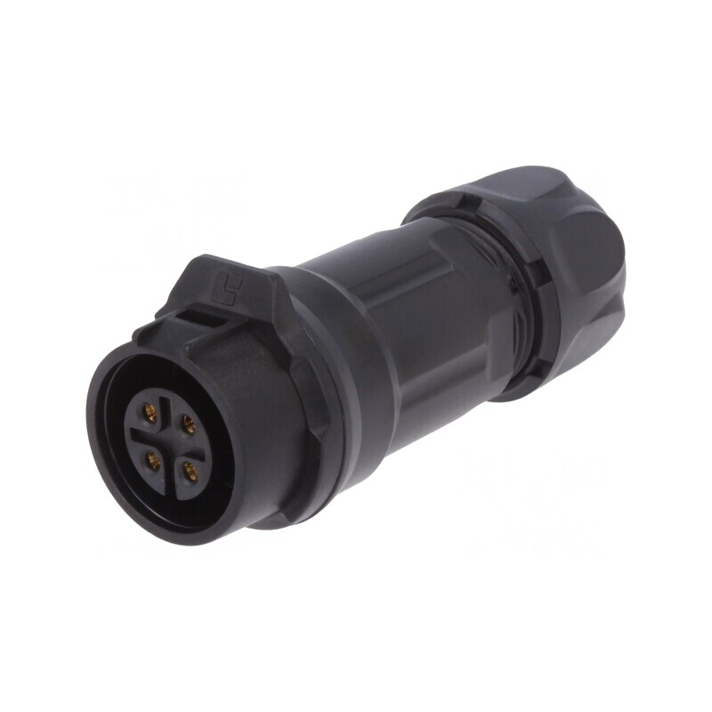 Conector Circular Mufă Mamă 4 PIN Aurit 10A | Electronic-mag.ro | Componente Electronice Conector Circular Mufă Mamă 4 PIN Aurit 10A | Electronic-mag.ro | Componente Electronice