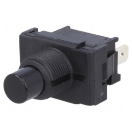 Comutator apăsare 2 poziții SPDT 6A 250VAC IP40 | Electronic-mag.ro | Componente Electronice
