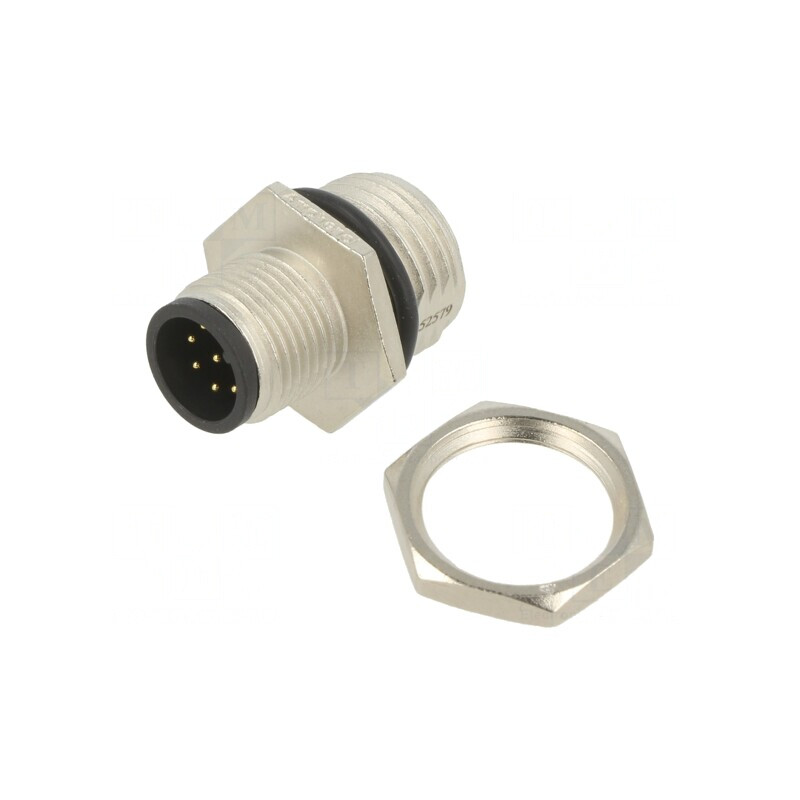 Soclu M12 8 pini tată DeviceNet CANopen IP68 | Electronic-mag.ro | Componente Electronice