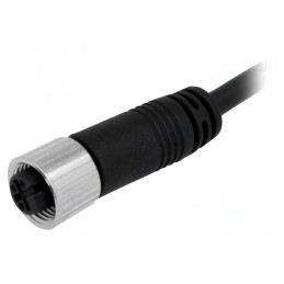 Mufă M12 3 PIN Mamă DeviceNet CANopen 1m IP68 IP69K | Electronic-mag.ro | Componente Electronice