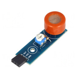 Senzor Gaz Atmosferic 5V DC MQ-3 cu Soclu și Șir Pini I/O 3 | Electronic-mag.ro | Componente Electronice