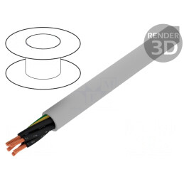 Cablu neecranat ÖLFLEX® 191 4G4mm2 300V/500V Gri