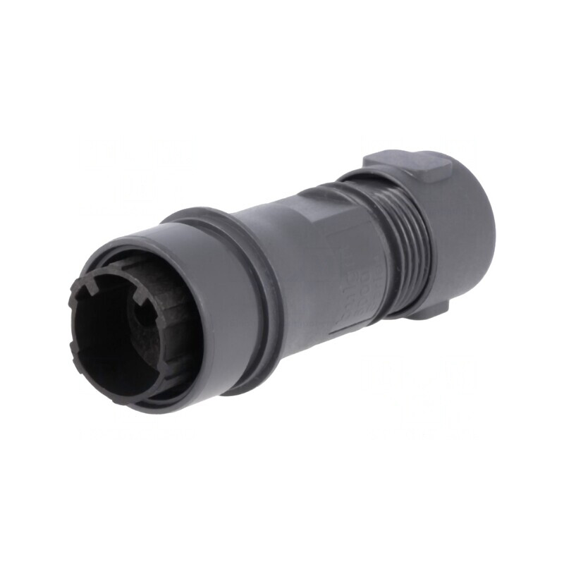 Conector Circular Mufă Tată 2 PIN Fără Contacte pe Cablu | Electronic-mag.ro | Componente Electronice