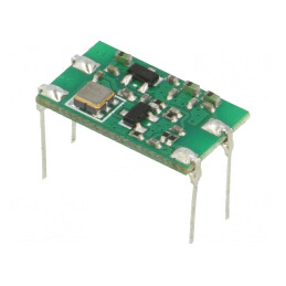 RF Emitter AM ASK/OOK 433.92MHz 2-9VDC 10dBm THT 8mA