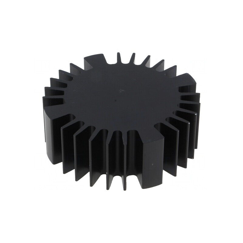 Radiator LED Negru 70mm x 25mm | Electronic-mag.ro | Componente Electronice