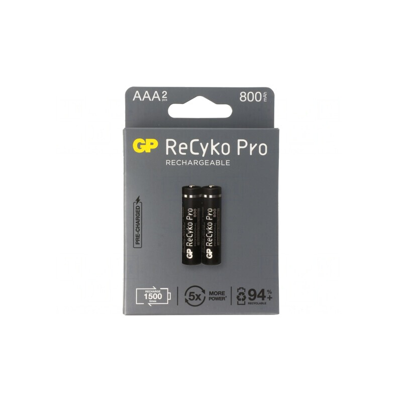 Baterie Reîncărcabilă Ni-MH AAA 820mAh ReCYKO PRO Ready2Use | Electronic-mag.ro | Componente Electronice