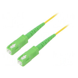 Patch Cord Fibră Optică OS2 SC/APC 15m LSZH | Electronic-mag.ro | Componente Electronice