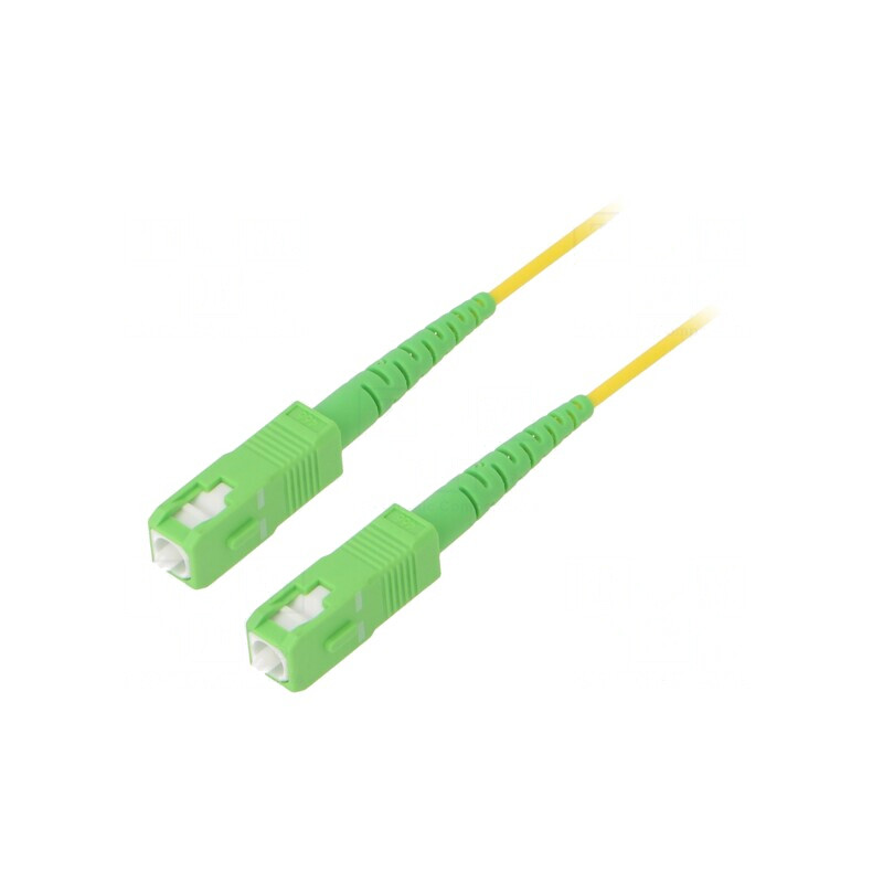 Patch Cord Fibră Optică OS2 SC/APC 15m LSZH | Electronic-mag.ro | Componente Electronice
