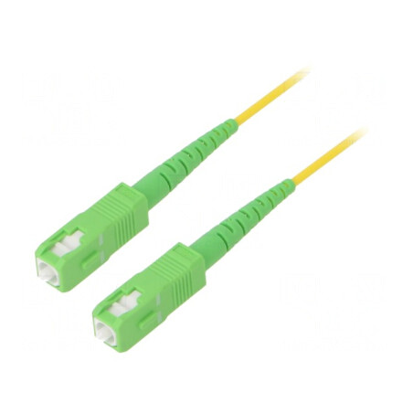 Patch Cord Fibră Optică OS2 SC/APC 15m LSZH | Electronic-mag.ro | Componente Electronice
