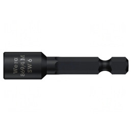 Capăt șurubelniță HEX 6mm | Electronic-mag.ro | Componente Electronice