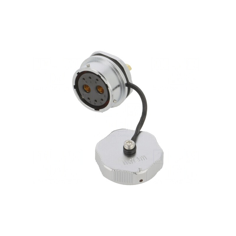 Soclu WY28 mamă 8 PIN IP67 25A 500V 4mm2 aurit | Electronic-mag.ro | Componente Electronice Soclu WY28 mamă 8 PIN IP67 25A 500V 4mm2 aurit | Electronic-mag.ro | Componente Electronice