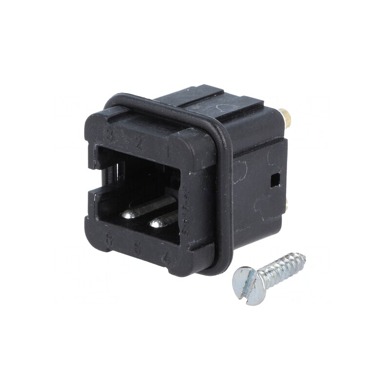 Conector HDC Inserturi Contact Mamă 6 PIN 10A 25V Staf | Electronic-mag.ro | Componente Electronice