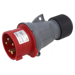 Conector AC Trifazat Mufă Tată pe Cablu | Electronic-mag.ro | Componente Electronice
