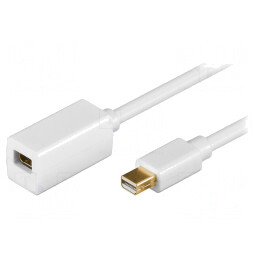 Cablu DisplayPort 1.2 1m Alb