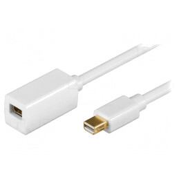Cablu DisplayPort 1.2 1m Alb | Electronic-mag.ro | Componente Electronice