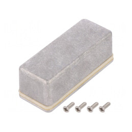 Carcasă Universală Aluminiu Natural 36x90x30mm | Electronic-mag.ro | Componente Electronice