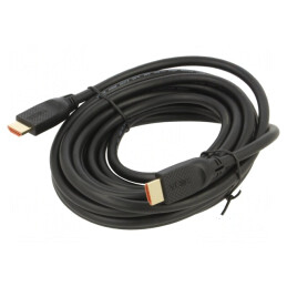 Cablu HDMI 2.0 PVC 5m Negru | Electronic-mag.ro | Componente Electronice