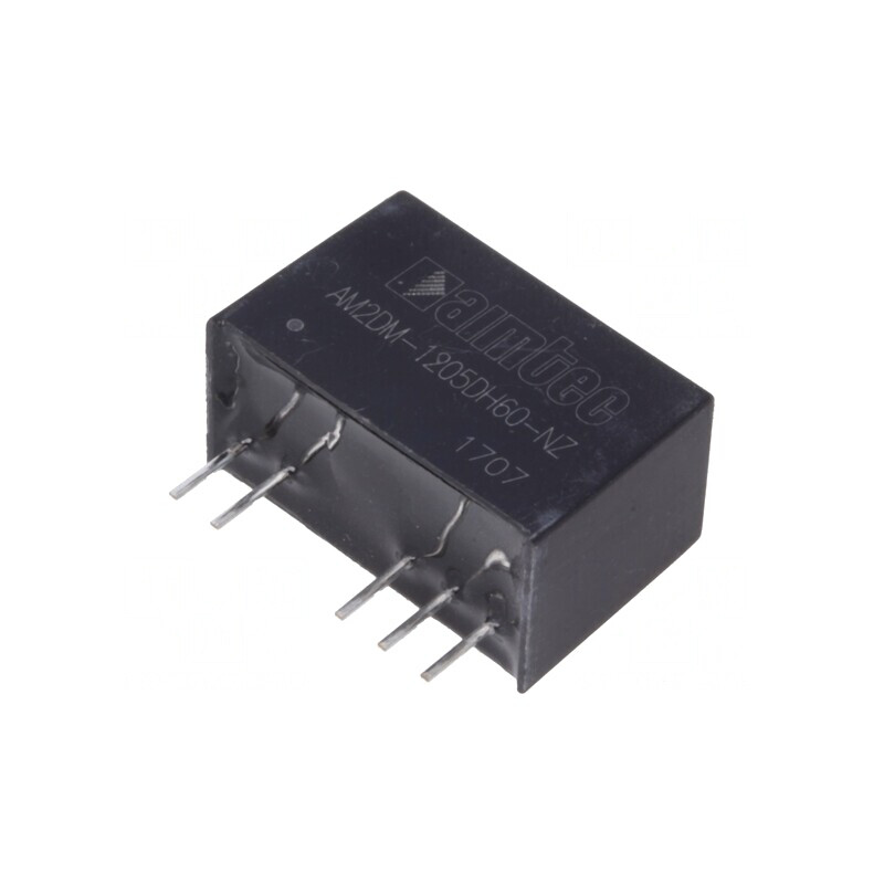Convertor DC/DC 2W 12V la 5V și -5V | Electronic-mag.ro | Componente Electronice
