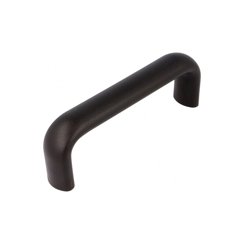 Manetă tehnopolimer PP neagră 56mm x 166mm x 27mm | Electronic-mag.ro | Componente Electronice
