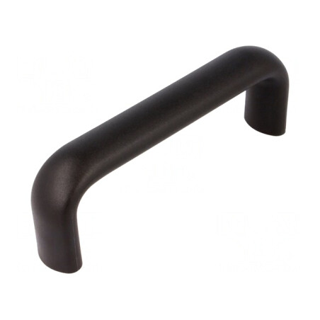 Manetă tehnopolimer PP neagră 56mm x 166mm x 27mm | Electronic-mag.ro | Componente Electronice