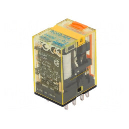 Releu Electromagnetic 4PDT 24VAC 6A | Electronic-mag.ro | Componente Electronice