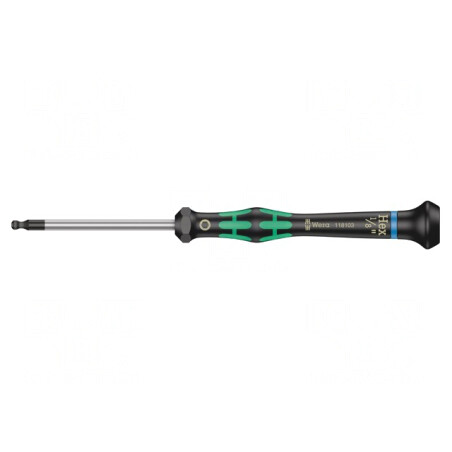 Şurubelniţă imbus sferică de precizie HEX 1/8 60mm | Electronic-mag.ro | Componente Electronice