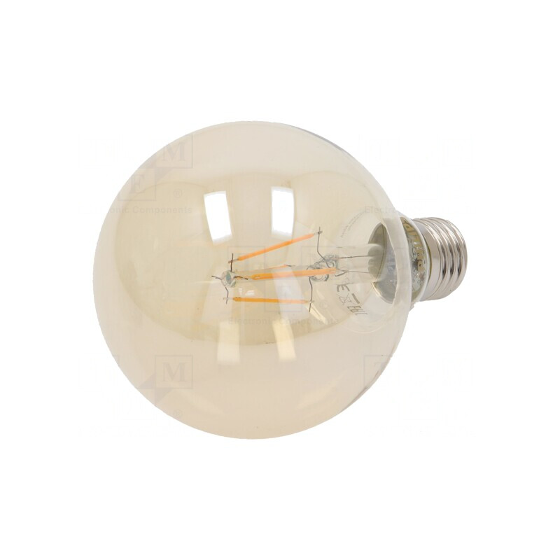 Lampă LED E27 4W 2500K 400lm Alb Cald | Electronic-mag.ro | Componente Electronice