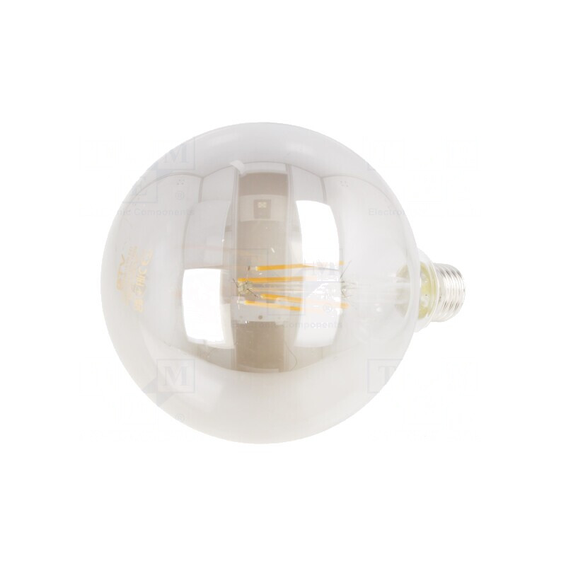 Lampă LED gri E27 8W 1800K | Electronic-mag.ro | Componente Electronice