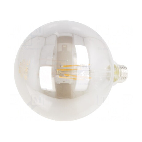 Lampă LED gri E27 8W 1800K | Electronic-mag.ro | Componente Electronice